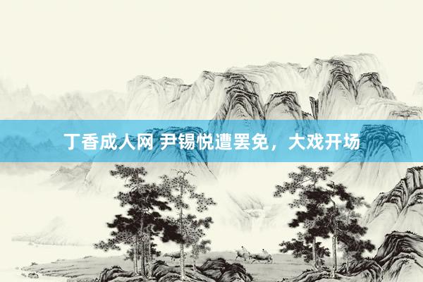 丁香成人网 尹锡悦遭罢免，大戏开场